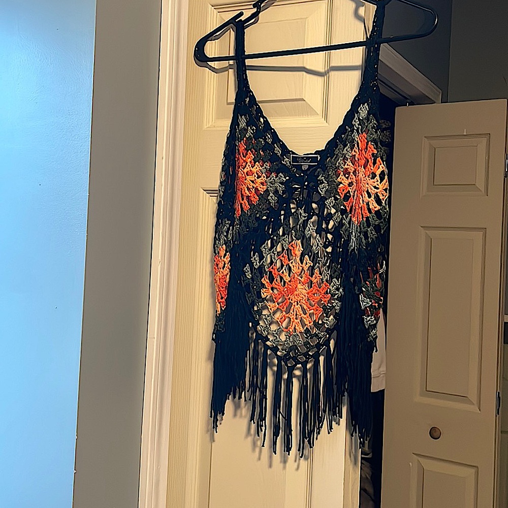 Knit crop top